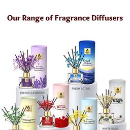 The Aroma Factory Transparent & Green Lemongrass Reed Aroma Oil Diffusers 100 ml image 4