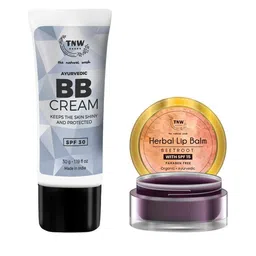 TNW the natural wash Set of BB Cream & Beetroot Lip Balm-12