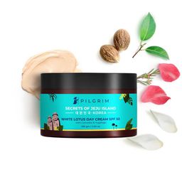 Pilgrim Secrets of Jeju Island Pack of 2 White Lotus SPF 50 Day Cream 200g-51