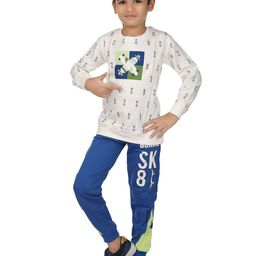 Nottie Planet Boys Conversational Printed Sweatshirt With Pyjamas-image-43