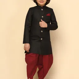 KISAH Boys Indo-Western Sherwani Set-picture-52