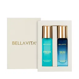 Bella Vita Set of Fresh Eau De Toilette & Skai Aquatic Eau de Cologne - 20ml Each-29
