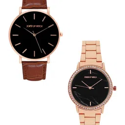 JOKER & WITCH Set Of 2 Muffin & Lovey Analogue Couple Watch Gift Set JWCW276-picture-31