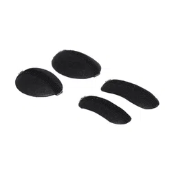 CHRONEX Women Black Set of 4 Puff Bun Hair Accessory Set-31