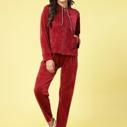 Clora Creation Hooded Sweatshirt With Trousers-picture-15