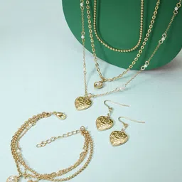 AMI Women Gold-Plated Jewellery Set-19