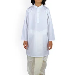 Sethukrishna Boys Mandarin Collar Kurta with Dhoti Pants-29