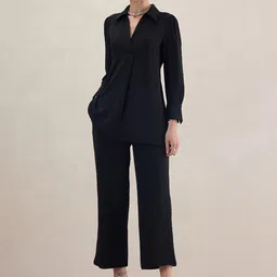 Femella Pleated Detail Tunic & Trousers-picture-37