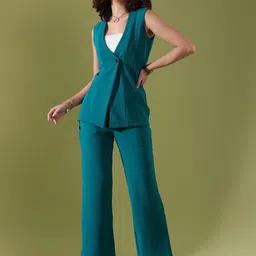Selvia Sleeveless Top & Trouser Co-Ord Set-picture-43