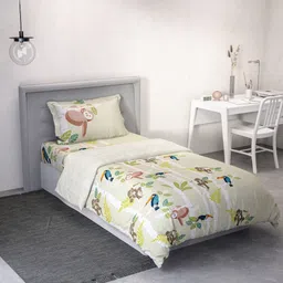 DDecor Green Printed Pure Cotton Bedding Set-image-63