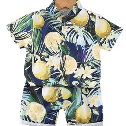 StyleCast x Revolte Boys Printed Shirt with Shorts-picture-13