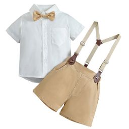 StyleCast Boys White Shirt with Shorts-picture-3