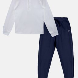 KiddoPanti Boys Pure Cotton T-shirt With Trousers-image-79