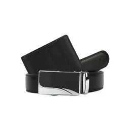 Pacific Gold Genuine Leather Belt and Bi-Fold Wallet Gift Set Box-image-77