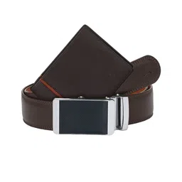 Pacific Gold Genuine Leather Belt and Bi-Fold Wallet Gift Set Box-image-78