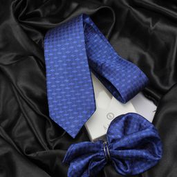 KOVOVE Men Blue Self Design Accessory Gift Set-image-19