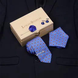 LOUIS STITCH Men Italian Silk Formal Accessory Gift Set-picture-25