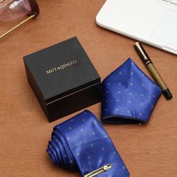 MUTAQINOTI Men Printed Accessory Gift Set-image-29
