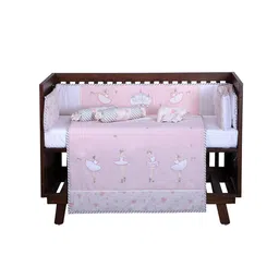 abracadabra Kids Printed Set of 6 Cot Bedding Set-image-12