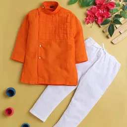 Jeetethnics Boys Angrakha Kurta with Pyjamas-47