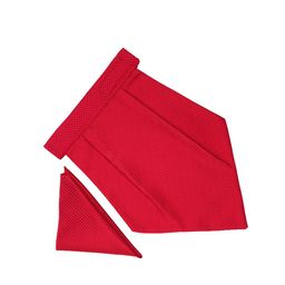 Tossido Men Pink Self-Design Cravat Pocket Square Set-image-94