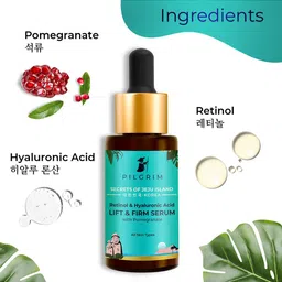 Pilgrim Set of Secrets of Jeju Island Volcanic Lava Ash Face Mask & Lift & Firm Serum image 3