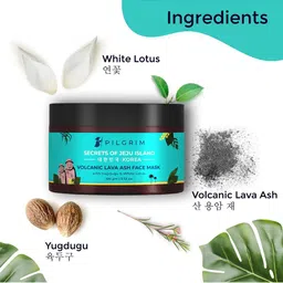 Pilgrim Set of Secrets of Jeju Island Face Toner-Skin Clarifying Serum & Face Mask image 5