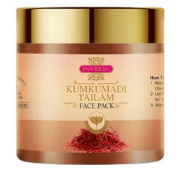 Inveda Kumkumadi Tailam Face Pack with Kumkumadi Tailam & Kaolin Clay image 4
