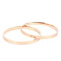 Anouk Set Of 2 Rose Gold-Plated Bangles image 1