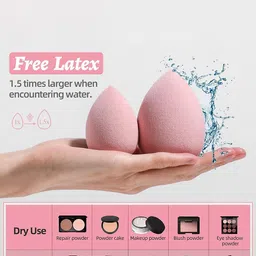 Facejewel Set Of 3 Big Blender With Set Of 3 Triangle Sponge image 3