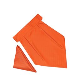 Tossido Men Orange Solid Accessory Gift Set-image-103