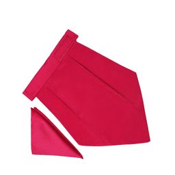 Tossido Men Pink Self-Design Cravat Pocket Square Set-image-43