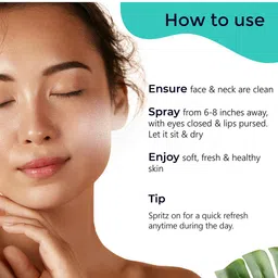 Pilgrim Pack of 2 Alcohol Free Face Mist & Toner - For Pores Tightening - 100 ml each image 5