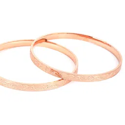 Anouk Set Of 2 Rose Gold-Plated Bangles image 3