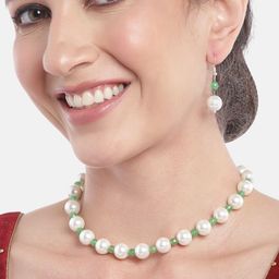Anouk Pearls-Studded Jewellery Set-image-31