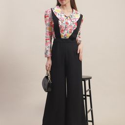 BLANC9 Printed Top With Flared Trouser Co-Ords-image-22