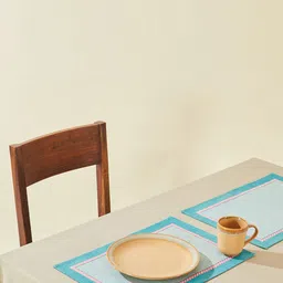 Fabindia Blue & Pink 6 Pieces Floor Mats & Dhurries-image-33