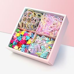 Shining Diva Fashion Girls Set Of 100 Hair Accessory Set-16