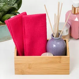 TARAN LIVING 2-Pcs Pink 170 GSM Face Towels-image-32