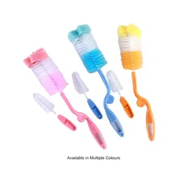 Baby Moo Orange Set of 2 Bottle And Nipple Cleaning Brush-74