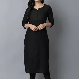 Mera Rang Notched Neck Pure Silk Kurta With Trousers-picture-29