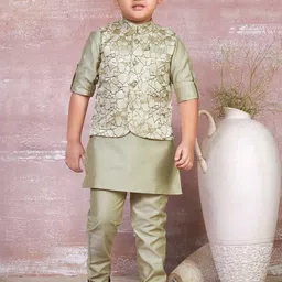Ministitch Boys Regular Kurta with Trousers-69