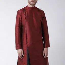 DEYANN Front Slit Regular Kurta with Dhoti Pants-picture-37