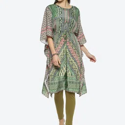 Biba Extented Sleeves Printed Kurta Set-30