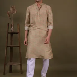 SHIWAM ETHNIX Printed Regular Kurta with Pyjamas-image-0