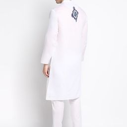 DEVOILER Ethnic Motifs Printed Regular Kurta with Pyjamas image 5
