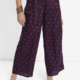 KETCH Floral Printed Kurta With Palazzos & With Dupatta image 2