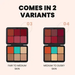 MARS Cover Rangers Creamy & Color Corrector & Contour Palette Concealer - Shade 04 image 3