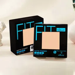 Adbeni Fit Skin Matte Compact Powder - 12g - Shade 02-26