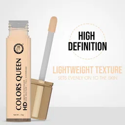 Colors Queen Full Coverage HD Liquid Concealer 10g -  Shade 03 image 4